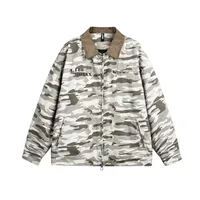 Jiayiku Fashion Brand  Spring New American Street Retro Vibe Camouflage Military Jacket Couple Jacket main image 1