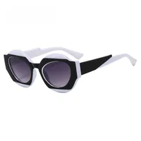 Outu Original Design Color Matching Geometric Sunglasses 4394 Men's Fashion Personality Gorgeous Sunglasses Plain Glasses main image 5