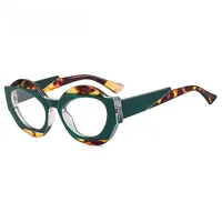 Outu Original Design Color Matching Geometric Sunglasses 4394 Men's Fashion Personality Gorgeous Sunglasses Plain Glasses main image 6