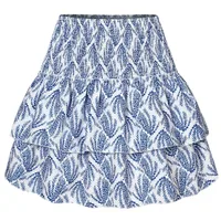 New   Women's Skirt Pleated Skirt Ruffled Print Skirt Fashion Floral Skirt main image 5