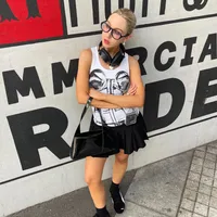 A706TP Europe And The United States   Spring New Sleeveless Vest Female Bone Printing Street Hot Girl Fashion All-match main image 3