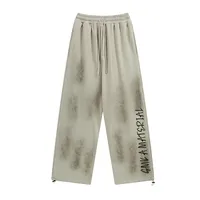 Jiayiku Men's  Autumn New American Retro Dirty Dye Washed Pants Hip-hop Hip-hop Sports Casual Pants main image 1