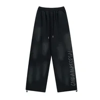 Jiayiku Men's  Autumn New American Retro Dirty Dye Washed Pants Hip-hop Hip-hop Sports Casual Pants main image 2