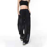 Jiayiku Men's  Autumn New American Retro Dirty Dye Washed Pants Hip-hop Hip-hop Sports Casual Pants main image 4