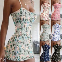 Fashion Women's Clothing Wish  Best-Selling Summer New Suspender Print  Popular Dress main image 1