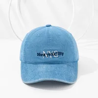 Unisex Casual Elegant Solid Color Curved Eaves Baseball Cap main image 3