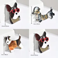 Casual Simple Style Dog Acrylic Women's Brooches main image 2