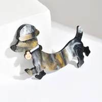 Casual Simple Style Dog Acrylic Women's Brooches main image 3