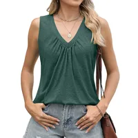 Spring And Summer  New   Foreign Trade Independent Station Sleeveless Sling Women's  Casual Top Women's Clothing main image 2