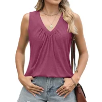 Spring And Summer  New   Foreign Trade Independent Station Sleeveless Sling Women's  Casual Top Women's Clothing main image 4
