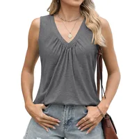 Spring And Summer  New   Foreign Trade Independent Station Sleeveless Sling Women's  Casual Top Women's Clothing main image 5