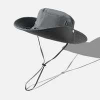 Fisherman Hat Men's Summer Outdoor Travel Sunshade Hat Anti-ultraviolet Fishing Face-shading Sunscreen Hat Big Cornice Sun Hat sku image 19