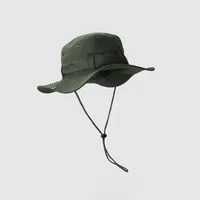New Outdoor Embroidered Fisherman Hat Men's And Women's Camping Mountaineering Sunshade Hat Fishing Sunscreen Western Cowboy Hat Series sku image 13