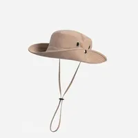 New Outdoor Embroidered Fisherman Hat Men's And Women's Camping Mountaineering Sunshade Hat Fishing Sunscreen Western Cowboy Hat Series sku image 17