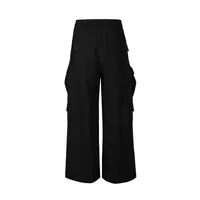 Jiayiku Fashion Brand Chic American Street RO Style Wide Leg Overalls Men's New Multi-pocket Design Loose Flared Pants main image 2