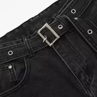 Jiayiku Fashion Brand Chic  Retro Multi-pocket Design Tooling Jeans Straight Loose Wide-leg Mop Pants main image 4
