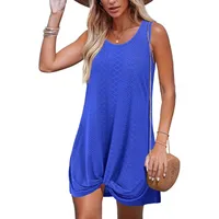Women's Clothing  Summer New Hollow Beach Vacation Clothing Kink Dress In Stock main image 2