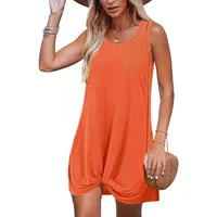 Women's Clothing  Summer New Hollow Beach Vacation Clothing Kink Dress In Stock main image 4