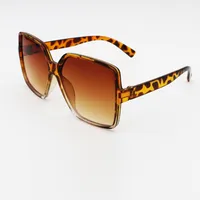 Women's Sunglasses Fashionable Summer Anti-Uv Sunglasses Large Frame Street Photography Sunglasses J1932 sku image 3