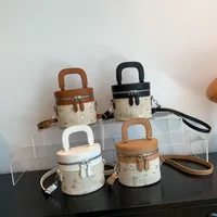 Internet Celebrity Woven Fashionable Elegant Handbag  Summer New Stylish Shoulder Bag Straw Woven Textured Bucket Bag Trendy main image 5