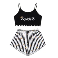Wish Europe And The United States    Selling Printed Suspenders Tube Top Shorts Home Clothes main image 5