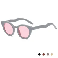 New New Fashion Oval Sunglasses Personalized Fashion Cat's Eye Sunglasses Internet Celebrity Street Photoshoot UV-proof Glasses main image 6