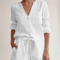 Women's Cotton Pajamas Europe And The United States,  Europe And The United States Pajamas Cotton Summer, Women's Summer Pajamas Cotton Gauze main image 1