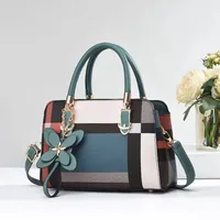 Explosive Women's Bag Quality Color Matching Handbag Large Capacity Shoulder Bag Simple Elegant Bags main image 4
