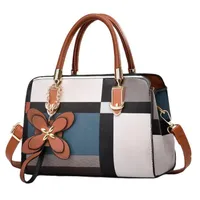 Explosive Women's Bag Quality Color Matching Handbag Large Capacity Shoulder Bag Simple Elegant Bags main image 5