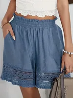 Women's Holiday Daily Simple Style Classic Style Solid Color Shorts sku image 2