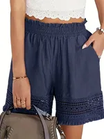 Women's Holiday Daily Simple Style Classic Style Solid Color Shorts sku image 16