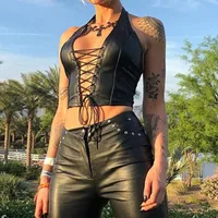 Hot Spring And Summer Foreign Trade New  Women's  Foreign Trade Clip Waistcoat Women's Short Vest Knitted Vest main image 2
