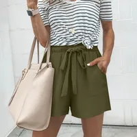 Women's Holiday Street Simple Style Classic Style Solid Color Shorts Shorts main image 2