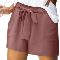 Women's Holiday Street Simple Style Classic Style Solid Color Shorts Shorts main image 5