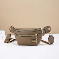 Elegant And Textured Waist Bag  New Fashion Versatile Women's Bag Casual Versatile Single Shoulder Crossbody Bag  Bags main image 1