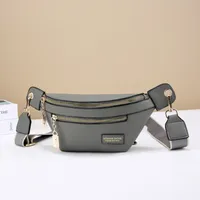Elegant And Textured Waist Bag  New Fashion Versatile Women's Bag Casual Versatile Single Shoulder Crossbody Bag  Bags sku image 4