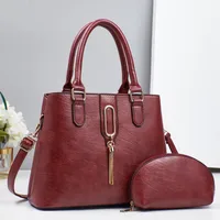 Two-piece Set Mother Bag Women's Bag Big Bag Women's All-match Elegant New New Style Handbag Shoulder Bag Bags sku image 4