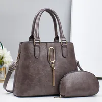 Two-piece Set Mother Bag Women's Bag Big Bag Women's All-match Elegant New New Style Handbag Shoulder Bag Bags sku image 7