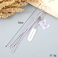Creative New Bag Pendant Miu Style Woven Rope Bag Hanging Accessories Mobile Phone Case Car Keychain Hanging Accessories sku image 5