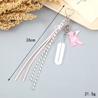 Creative New Bag Pendant Miu Style Woven Rope Bag Hanging Accessories Mobile Phone Case Car Keychain Hanging Accessories sku image 11