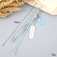 Creative New Bag Pendant Miu Style Woven Rope Bag Hanging Accessories Mobile Phone Case Car Keychain Hanging Accessories sku image 17