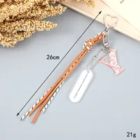 Creative New Bag Pendant Miu Style Woven Rope Bag Hanging Accessories Mobile Phone Case Car Keychain Hanging Accessories sku image 25