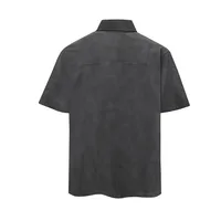Jiayiku Men's  Summer Short Sleeve American Style Jersey Sports Shirt Wasteland Style Dirty Dyed Washed main image 4