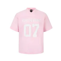 Jiayiku  Summer T-Shirt Short-Sleeved American Jersey Loose Hiphop Quick-Drying Sweatshirt Mesh T-Shirt For Men And Women main image 2