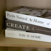 Simple Nordic Home Simulation Book Indoor Home Decoration Magazine Fake Book Coffee Table Sample Room Desktop Decoration Book main image 2