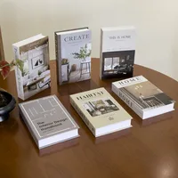 Simple Nordic Home Simulation Book Indoor Home Decoration Magazine Fake Book Coffee Table Sample Room Desktop Decoration Book main image 4