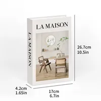 Simple Nordic Home Simulation Book Indoor Home Decoration Magazine Fake Book Coffee Table Sample Room Desktop Decoration Book sku image 16