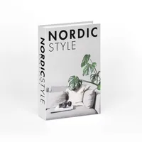 Simple Nordic Home Simulation Book Indoor Home Decoration Magazine Fake Book Coffee Table Sample Room Desktop Decoration Book sku image 18