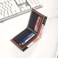 Men's Wallet Short Fashion Multi-card Wallet Men  Wallet Factory Can Store Anti-theft Bags main image 3