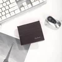 Men's Wallet Short Fashion Multi-card Wallet Men  Wallet Factory Can Store Anti-theft Bags sku image 2